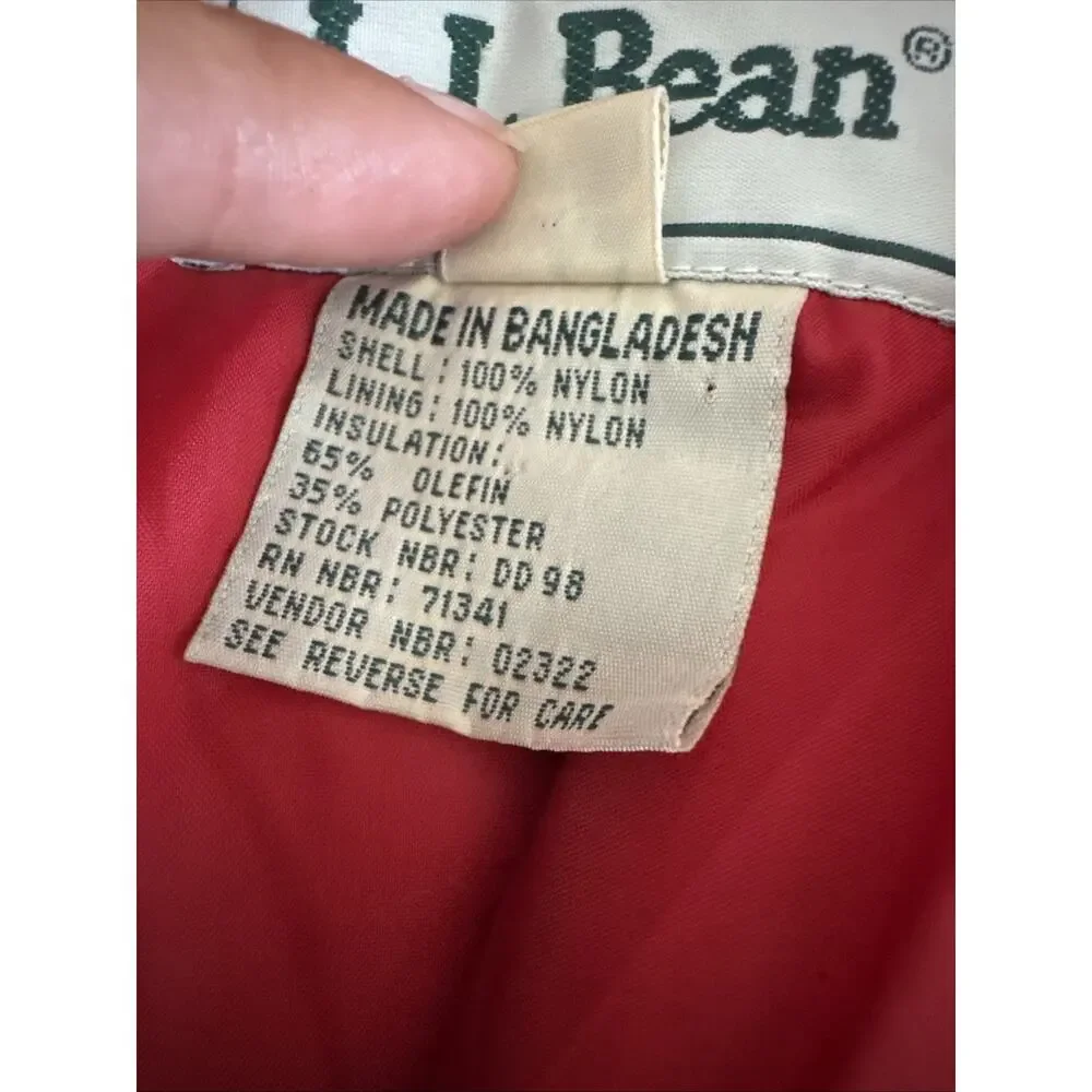 VTG L.L. Bean Unisex Cold Buster Snowsuit One Piece Hooded 18m Snowboard Ski
